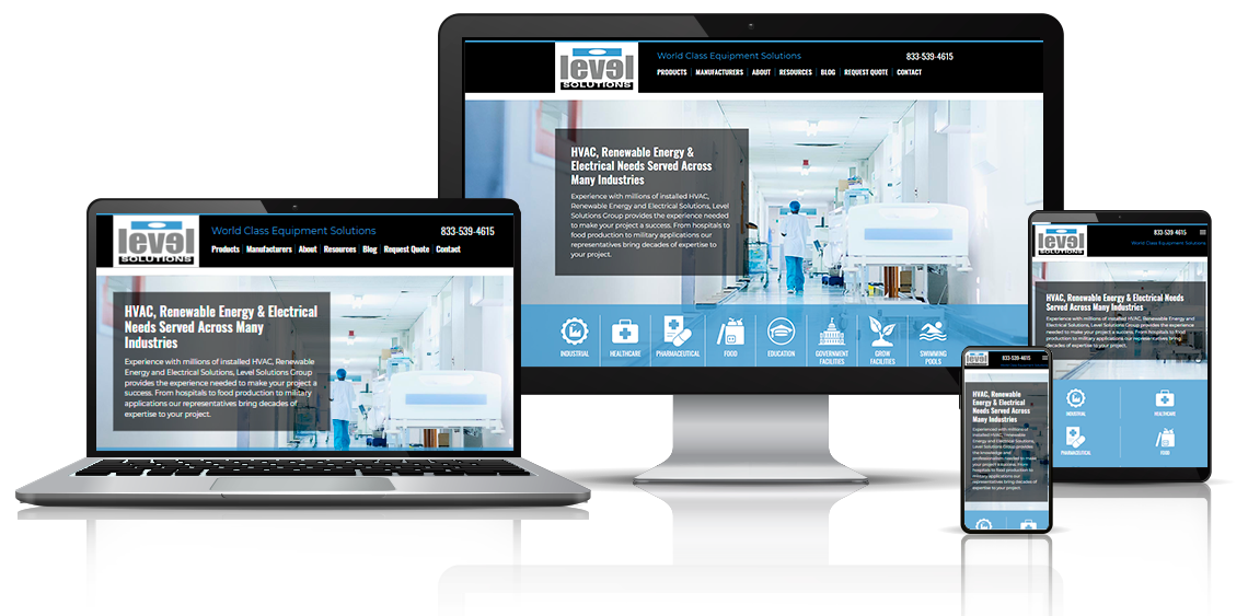 Level Solutions Launches New Website | Level Solutions Blog